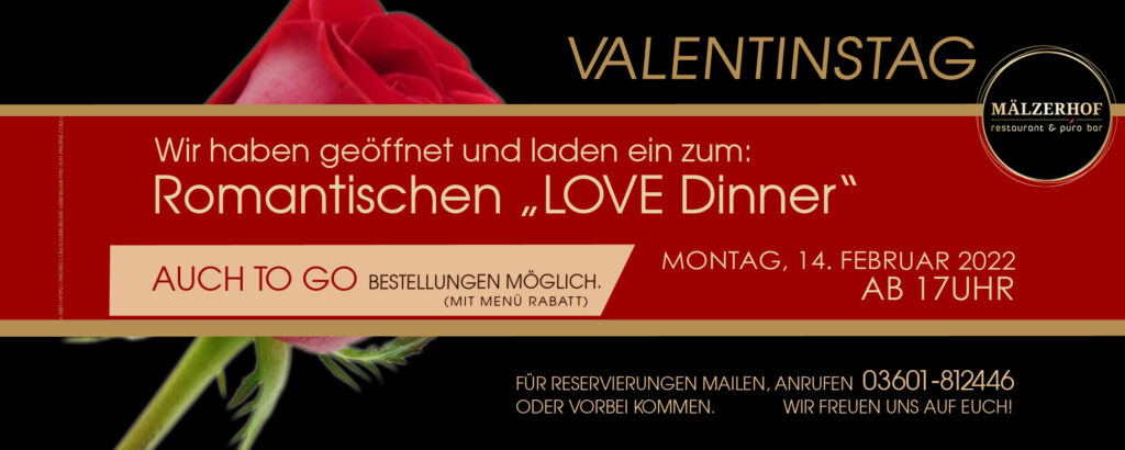 Mälzerhof Valentinstag